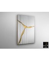 SURCOS II-ESPEJO PAN ORO 80X120